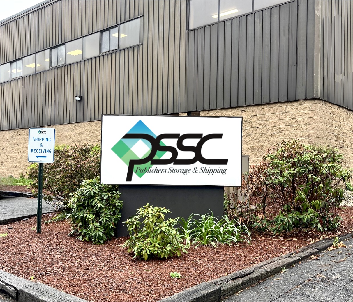 Sign in front of PSSC building